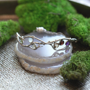 Drift  Bracelet with assorted stones - Susan Rodgers Designs