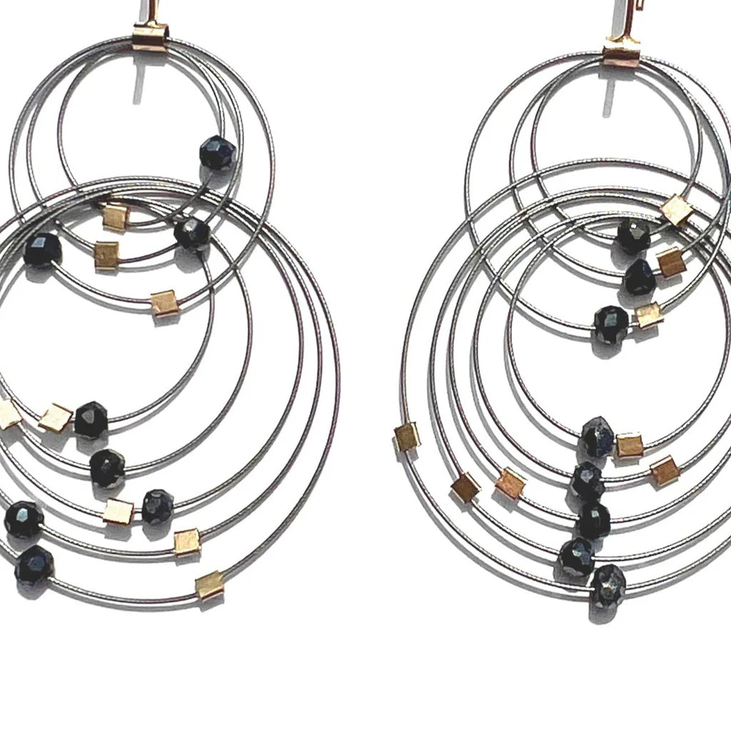 Double Double Hook Earrings by Meghan Patrice Riley