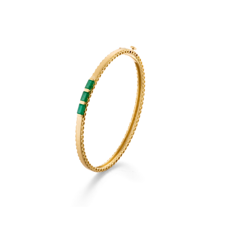 emerald bracelet, Garden of Silver, Westhampton Beach, NY