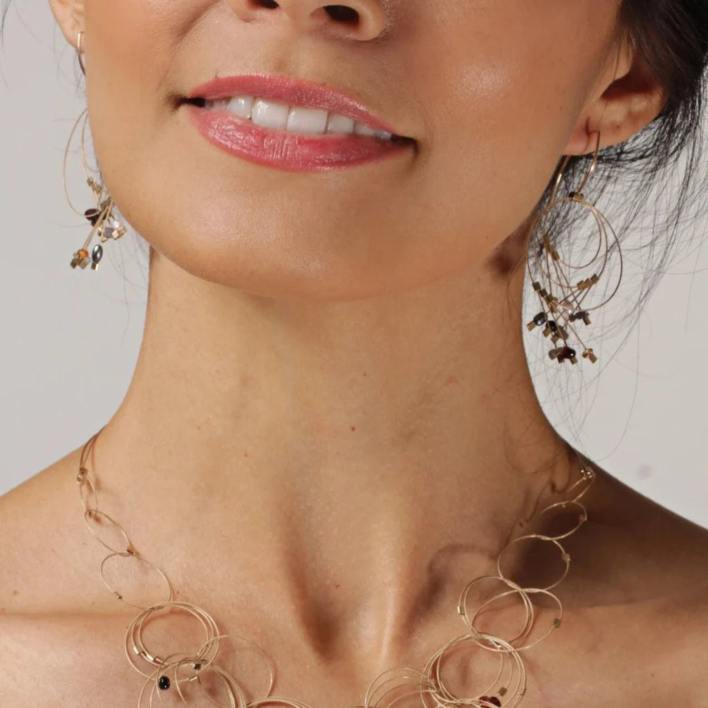 Vertigo Hook Earrings by Meghan Patrice Riley