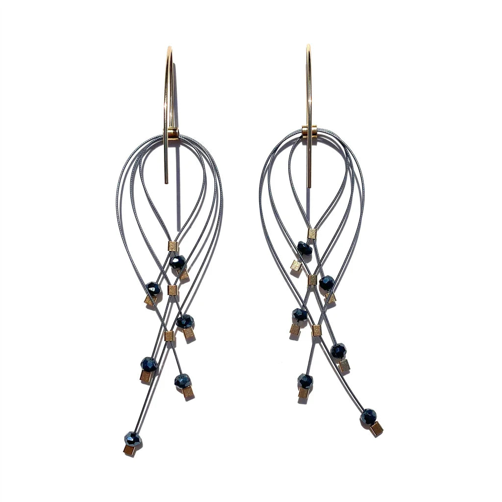 Lattice Hook Earrings by Meghan Patrice Riley