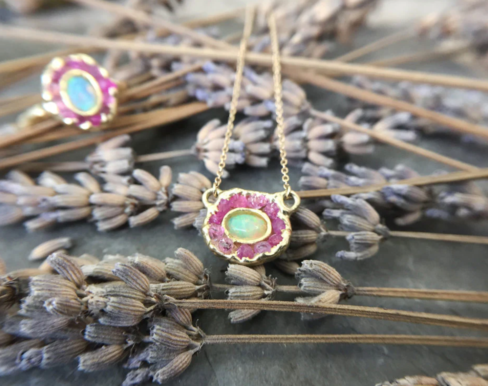 Mini Looking Glass Pendant by Emilie Shapiro