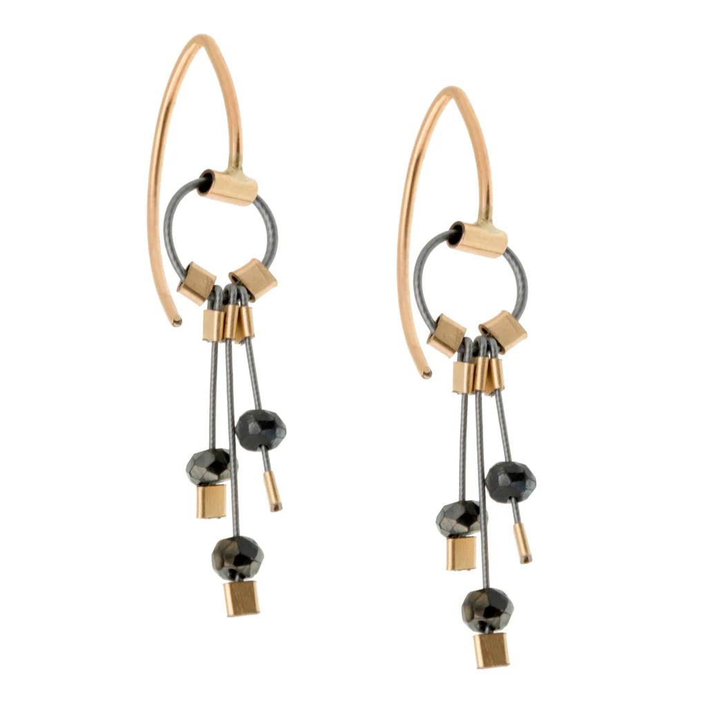Aerial Hook Earrings by Meghan Patrice Riley