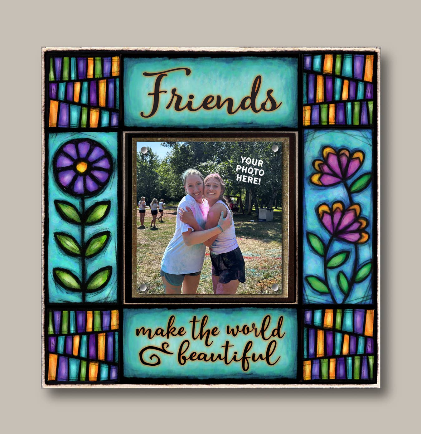 Friends Make World Picture Frame