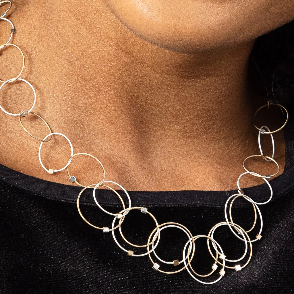 Interlock Necklace (Mini) by Meghan Patrice Riley