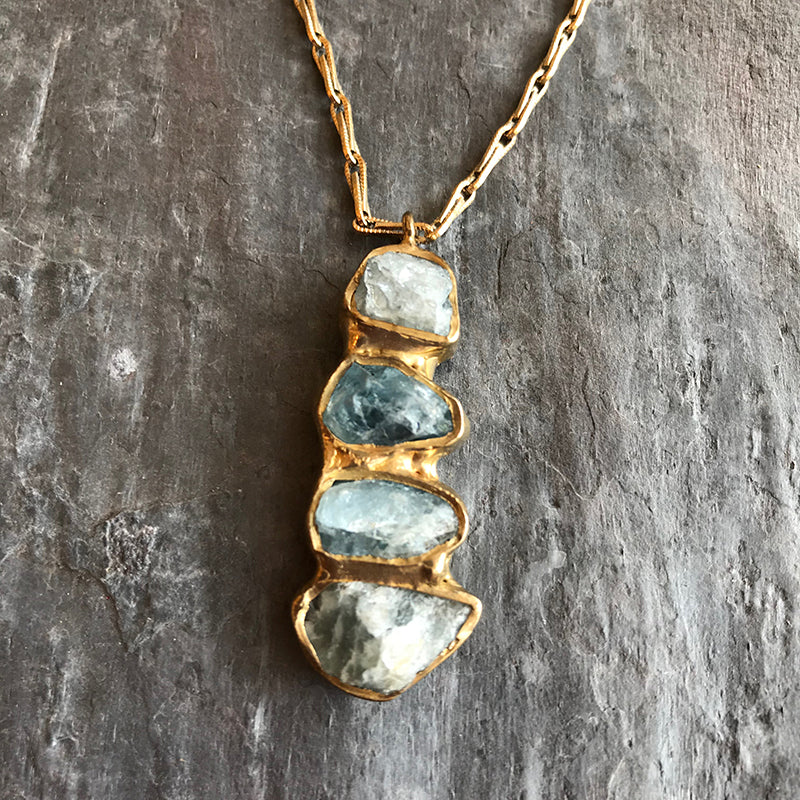 Immersion Wand Pendant by Emilie Shapiro at Garden of Silver in Westhampton Beach, NY www.gardenofsilver.com