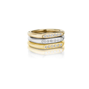 22K Gold and Diamonds ring by Jane Bartel at Garden of Silver in Westhampton Beach, New York, Hamptons
